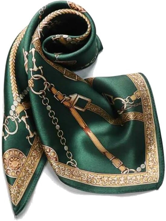 Other - 100% Mulberry Silk Scarf -21” Square Neckerchief with Gift Packed